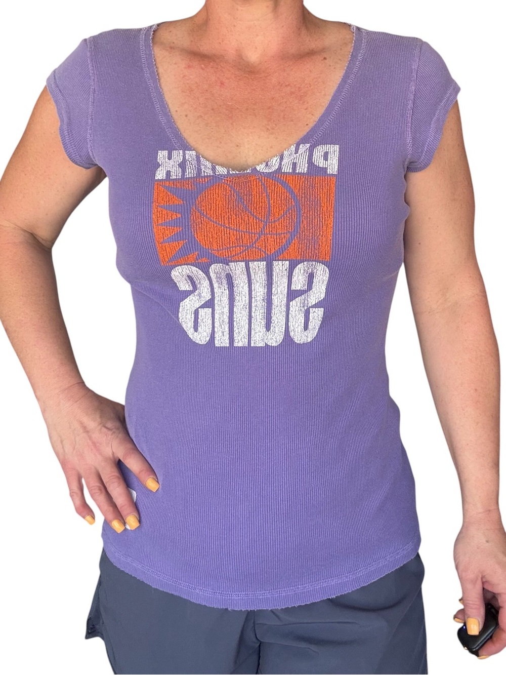 Purple Phoenix Suns Graphic Tee